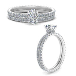 Load image into Gallery viewer, underhalo-eternity-oval-shaped-diamond-wedding-band-set-in-FD9168OVANGLE3-NL-WG
