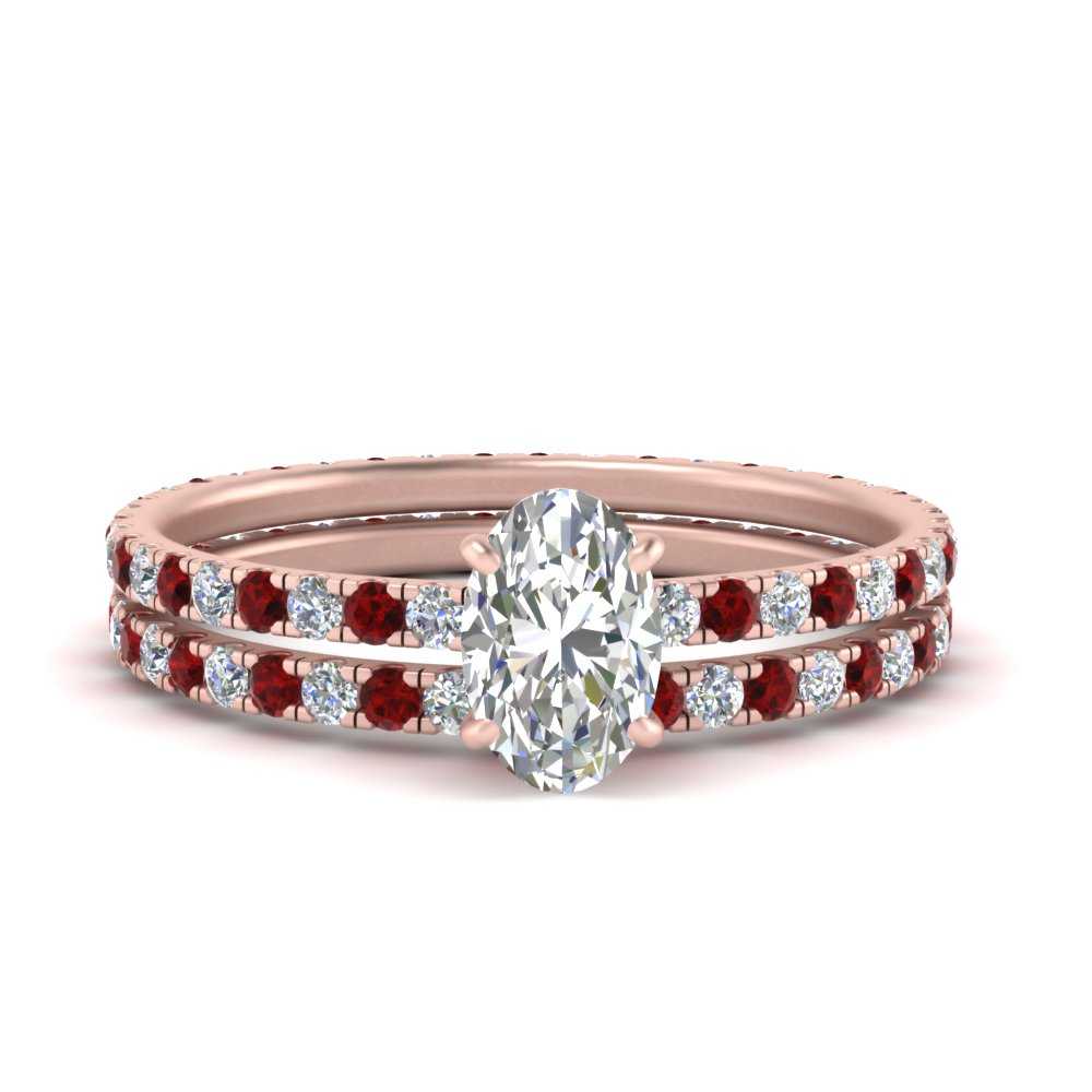 underhalo-eternity-oval-shaped-diamond-wedding-band-set-with-ruby-in-FD9168OVGRUDRANGLE3-NL-RG