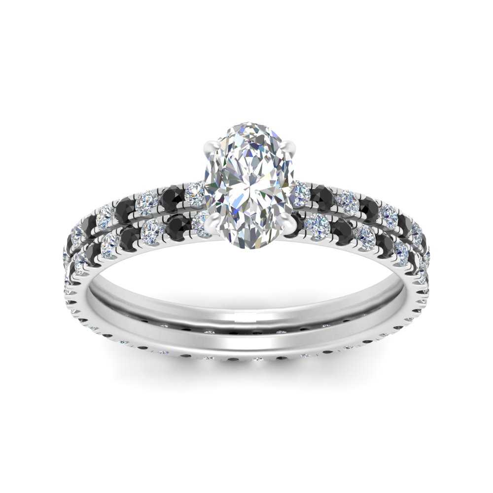 underhalo-eternity-oval-shaped-wedding-band-set-with-black-diamond-in-FD9168OVGBLACKANGLE3-NL-WG