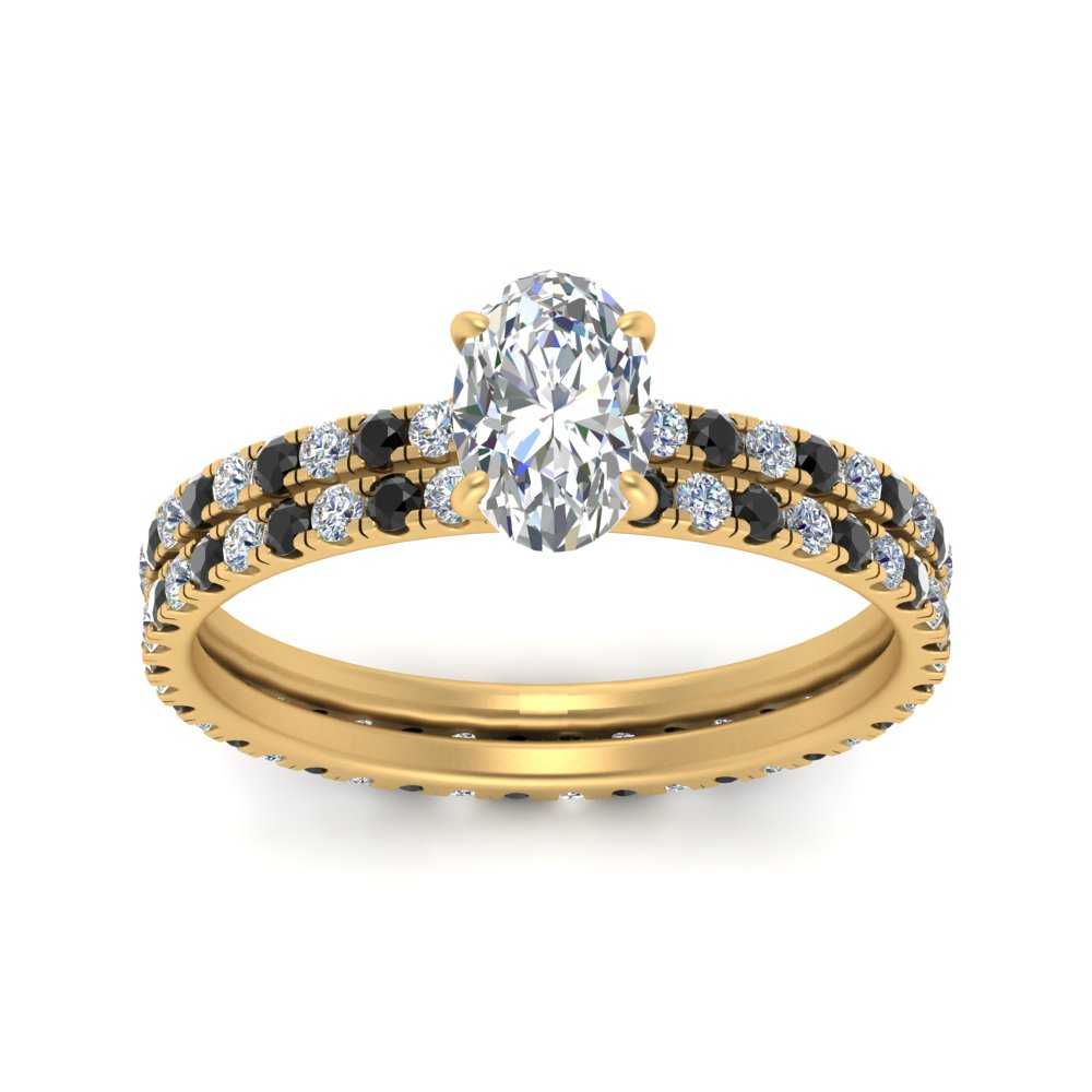 underhalo-eternity-oval-shaped-wedding-band-set-with-black-diamond-in-FD9168OVGBLACKANGLE3-NL-YG