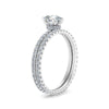 Load image into Gallery viewer, underhalo-eternity-pear-shaped-diamond-wedding-band-set-in-FD9168PEANGLE3-NL-WG