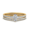 Load image into Gallery viewer, underhalo-eternity-pear-shaped-diamond-wedding-band-set-in-FD9168PEANGLE3-NL-YG