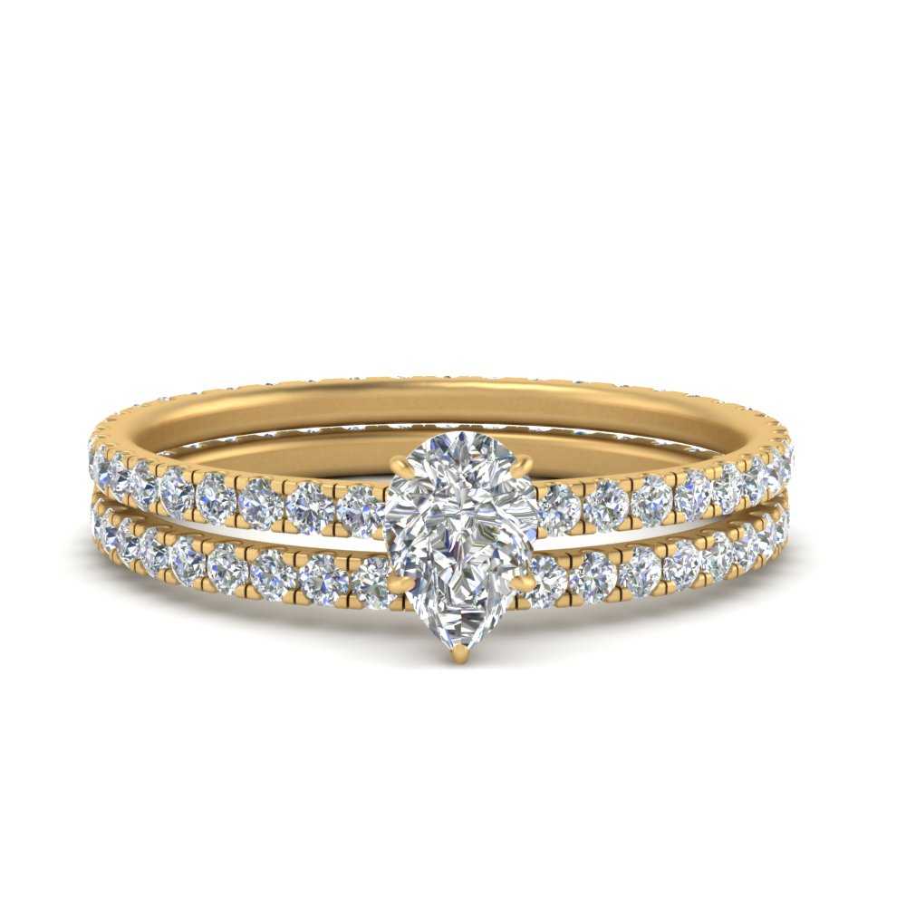 underhalo-eternity-pear-shaped-diamond-wedding-band-set-in-FD9168PEANGLE3-NL-YG