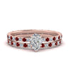 Load image into Gallery viewer, underhalo-eternity-pear-shaped-diamond-wedding-band-set-with-ruby-in-FD9168PEGRUDRANGLE3-NL-RG