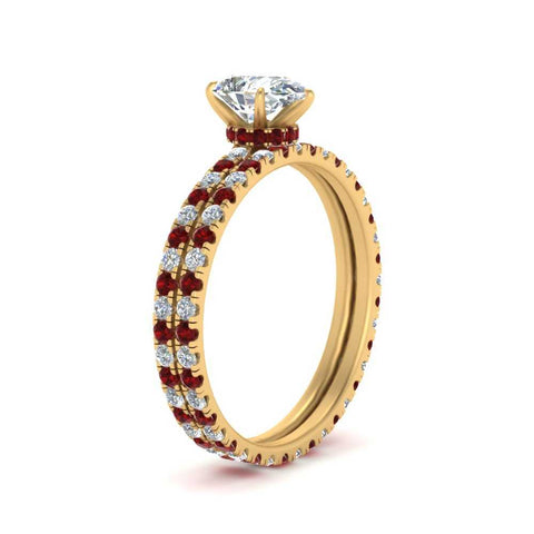 underhalo-eternity-pear-shaped-diamond-wedding-band-set-with-ruby-in-FD9168PEGRUDRANGLE3-NL-YG