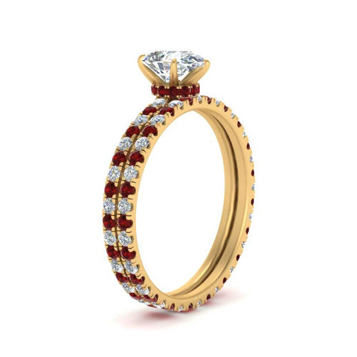 underhalo-eternity-pear-shaped-diamond-wedding-band-set-with-ruby-in-FD9168PEGRUDRANGLE3-NL-YG