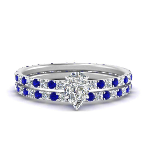 underhalo-eternity-pear-shaped-diamond-wedding-band-set-with-sapphire-in-FD9168PEGSABLANGLE3-NL-WG