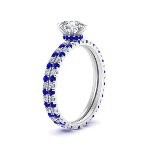 underhalo-eternity-pear-shaped-diamond-wedding-band-set-with-sapphire-in-FD9168PEGSABLANGLE3-NL-WG
