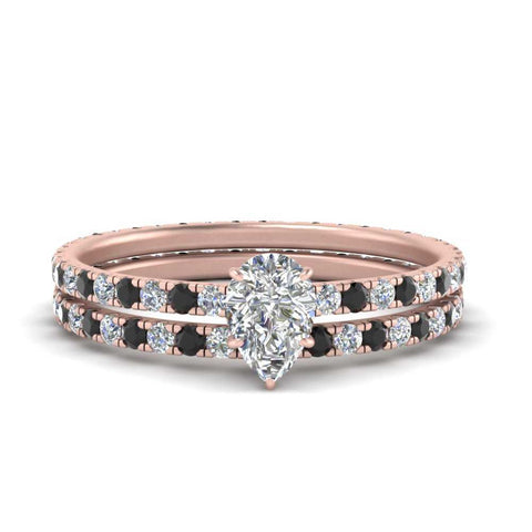 underhalo-eternity-pear-shaped-wedding-band-set-with-black-diamond-in-FD9168PEGBLACKANGLE3-NL-RG
