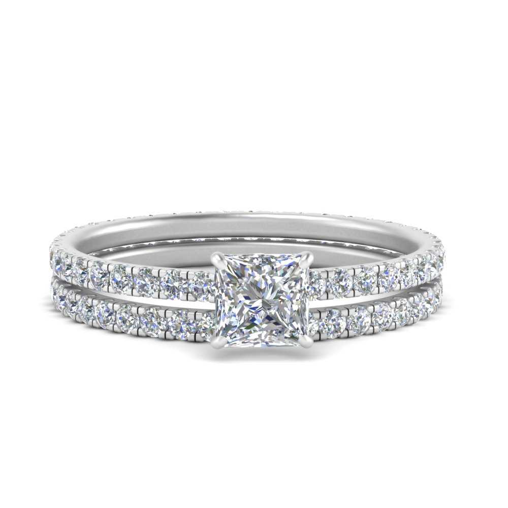 underhalo-eternity-princess-cut-diamond-wedding-band-set-in-FD9168PRANGLE3-NL-WG
