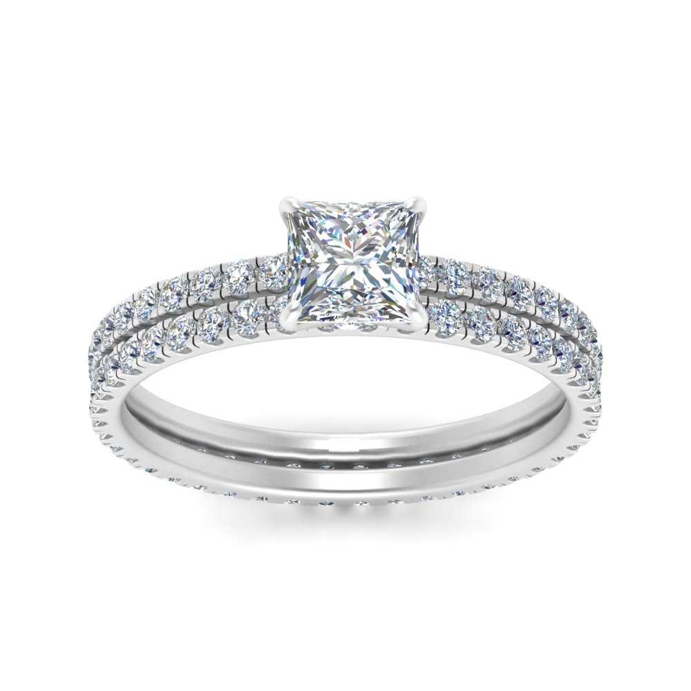underhalo-eternity-princess-cut-diamond-wedding-band-set-in-FD9168PRANGLE3-NL-WG