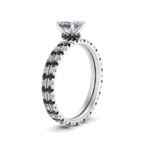 underhalo-eternity-princess-cut-wedding-band-set-with-black-diamond-in-FD9168PRGBLACKANGLE3-NL-WG
