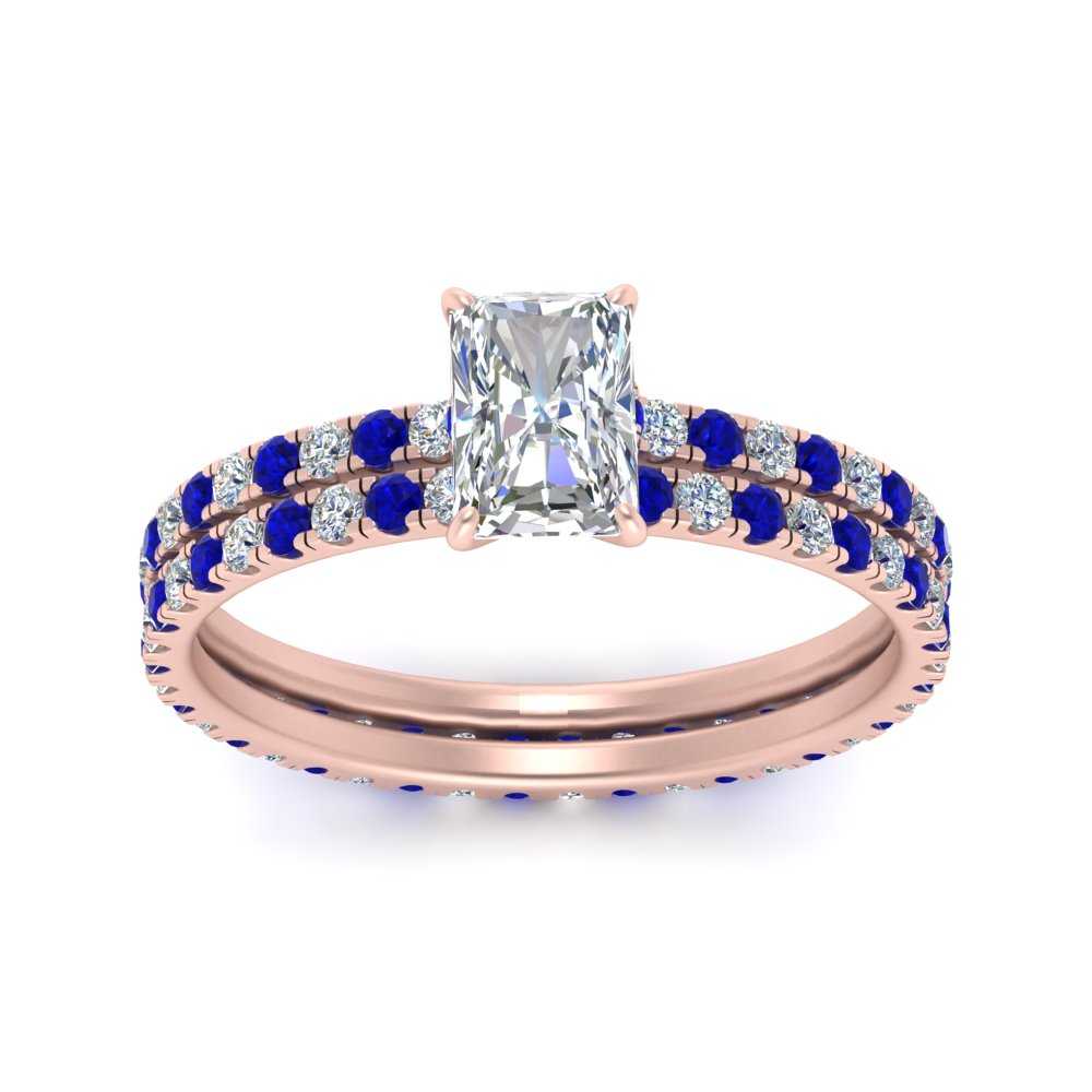 underhalo-eternity-radiant-cut-diamond-wedding-band-set-with-sapphire-in-FD9168RAGSABLANGLE3-NL-RG