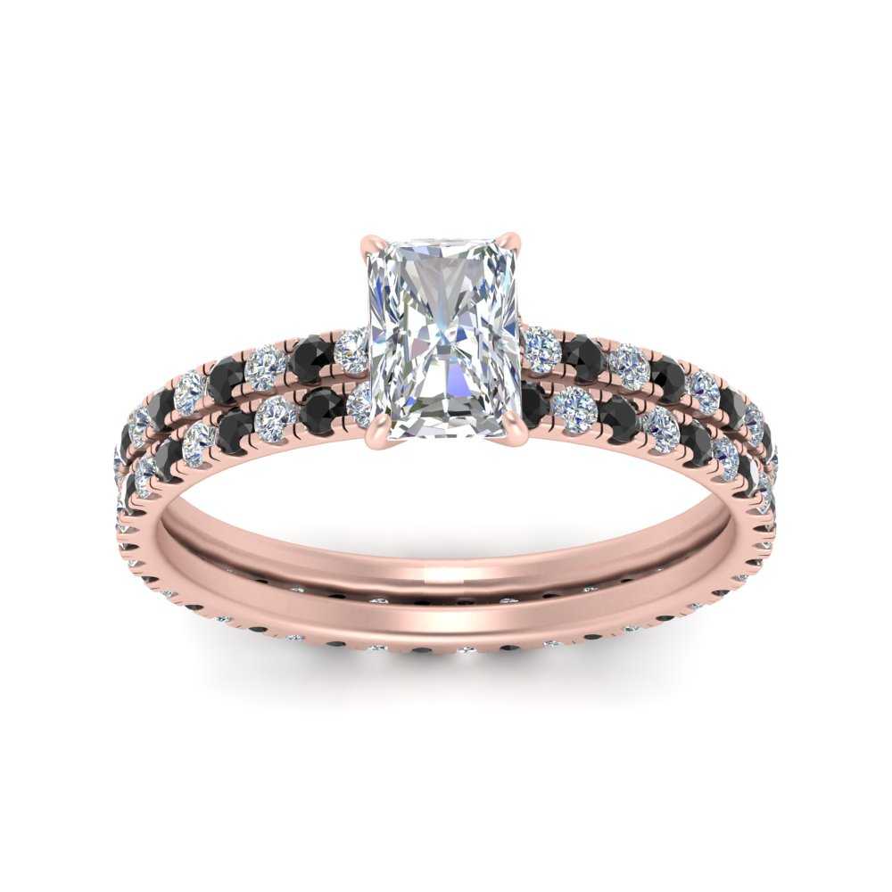underhalo-eternity-radiant-cut-wedding-band-set-with-black-diamond-in-FD9168RAGBLACKANGLE3-NL-RG