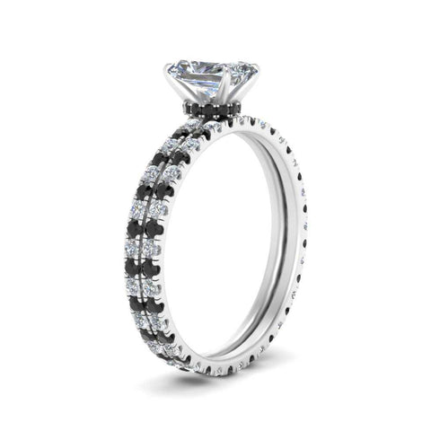 underhalo-eternity-radiant-cut-wedding-band-set-with-black-diamond-in-FD9168RAGBLACKANGLE3-NL-WG