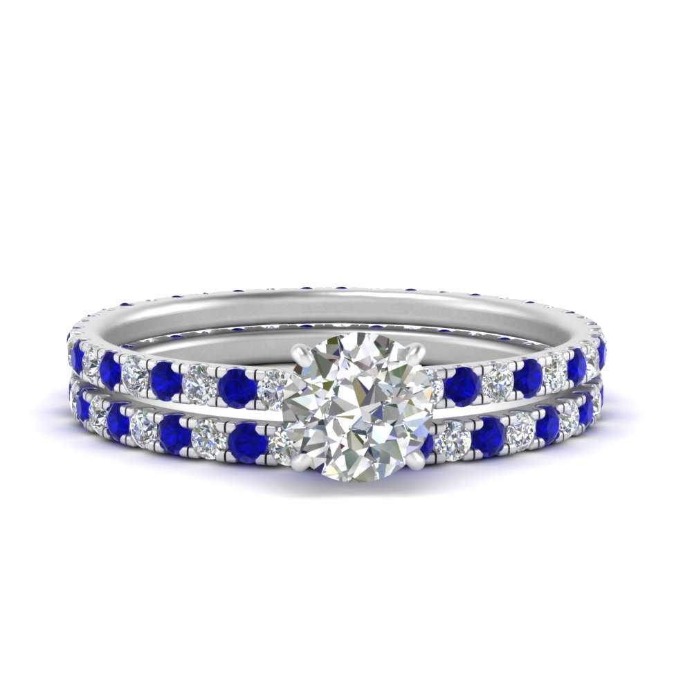 underhalo-eternity-round-cut-diamond-wedding-band-set-with-sapphire-in-FD9168ROGSABLANGLE3-NL-WG