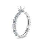Load image into Gallery viewer, underhalo-eternity-semi-mount-diamond-wedding-band-set-in-FD9168SMANGLE3-NL-WG
