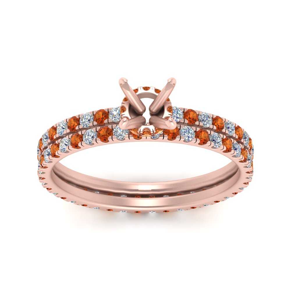 underhalo-eternity-semi-mount-diamond-wedding-band-set-with-orange-sapphire-in-FD9168SMGSAORANGLE3-NL-RG