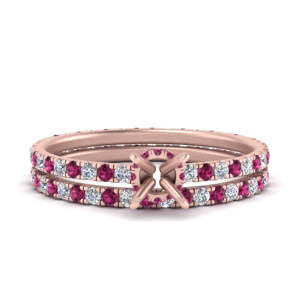 underhalo-eternity-semi-mount-diamond-wedding-band-set-with-pink-sapphire-in-FD9168SMGSADRPIANGLE3-NL-RG