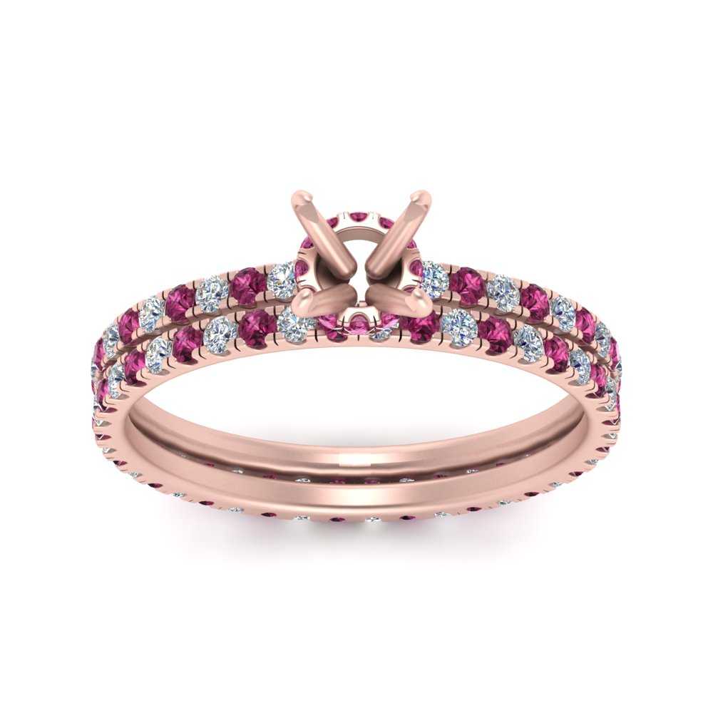 underhalo-eternity-semi-mount-diamond-wedding-band-set-with-pink-sapphire-in-FD9168SMGSADRPIANGLE3-NL-RG