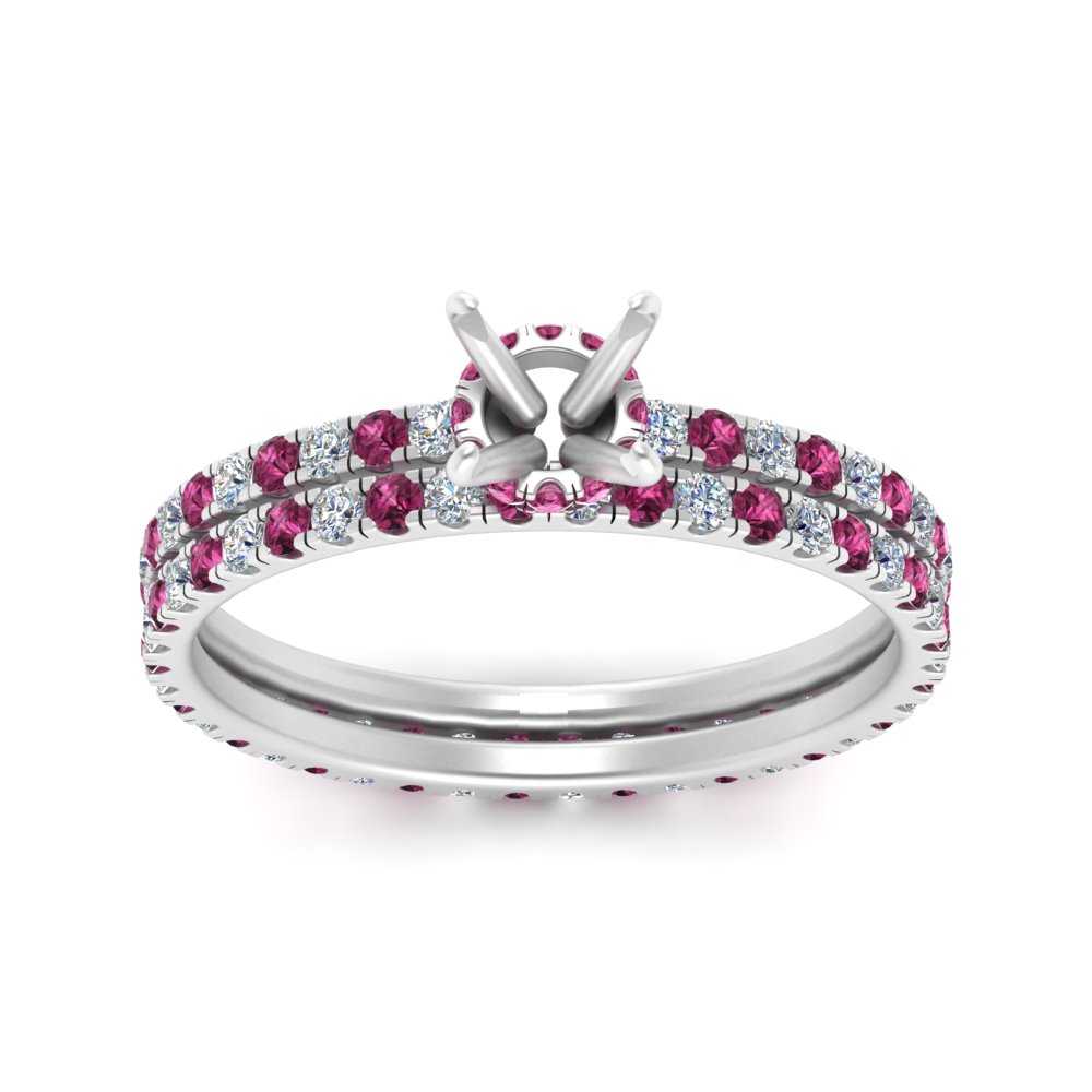 underhalo-eternity-semi-mount-diamond-wedding-band-set-with-pink-sapphire-in-FD9168SMGSADRPIANGLE3-NL-WG