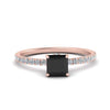 Load image into Gallery viewer, underhalo-princess-cut-black-diamond-engagement-ring-in-rose-gold-FD9168PRRGBLACK-NL-RG-GS.jpg