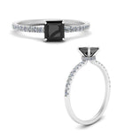 Load image into Gallery viewer, underhalo-princess-cut-black-diamond-engagement-ring-in-white-gold-FD9168PRRGBLACK-NL-WG-GS.jpg
