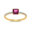 Load image into Gallery viewer, underhalo-princess-cut-pink-sapphire-engagement-ring-in-yellow-gold-FD9168PRRGSADRPI-NL-YG-GS.jpg