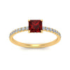 Load image into Gallery viewer, underhalo-princess-cut-ruby-engagement-ring-in-yellow-gold-FD9168PRRGRUDR-NL-YG-GS.jpg