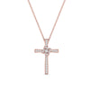 Load image into Gallery viewer, unique-cross-diamond-pendant-in-FDPD10881-NL-RG