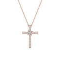 Thumbnail 2 - unique-cross-diamond-pendant-in-FDPD10881-NL-RG