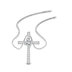 Load image into Gallery viewer, unique-cross-diamond-pendant-in-FDPD10881-NL-WG
