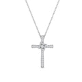 Thumbnail 6 - unique-cross-diamond-pendant-in-FDPD10881-NL-WG