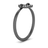 Load image into Gallery viewer, unique-heart-diamond-promise-ring-in-black-gold-FD10548R-NL-BG