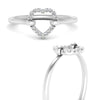 Load image into Gallery viewer, unique-heart-diamond-promise-ring-in-white-gold-FD10548R-NL-WG