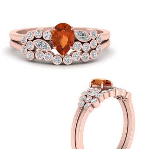 unique-pear-cluster-bezel-orange-sapphire-bridal-ring-set-in-rose-gold-FDENS3110PEGSAOR-NL-RG.jpg
