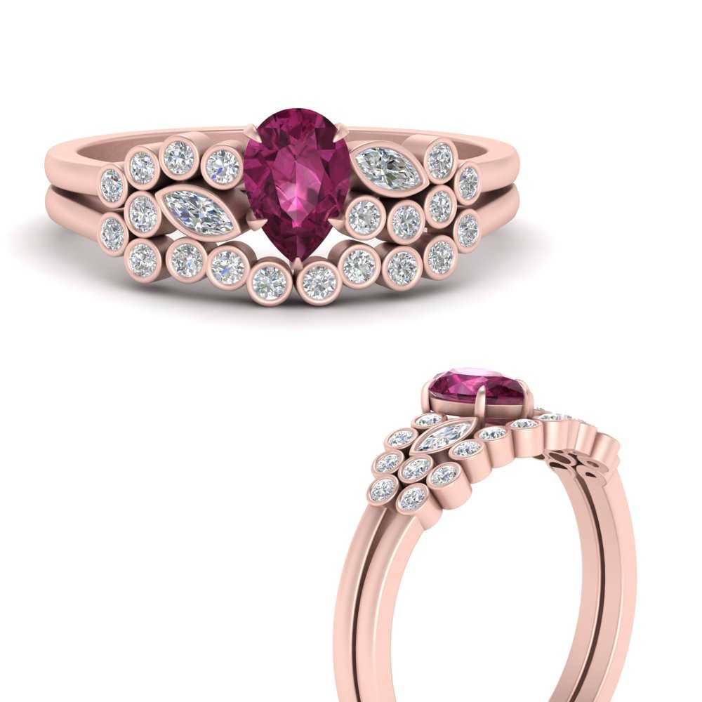 unique-pear-cluster-bezel-pink-sapphire-bridal-ring-set-in-rose-gold-FDENS3110PEGSADRPI-NL-RG.jpg