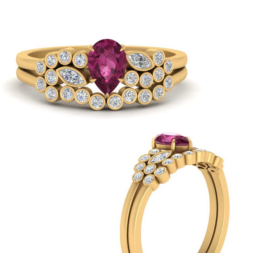 unique-pear-cluster-bezel-pink-sapphire-bridal-ring-set-in-yellow-gold-FDENS3110PEGSADRPI-NL-YG.jpg