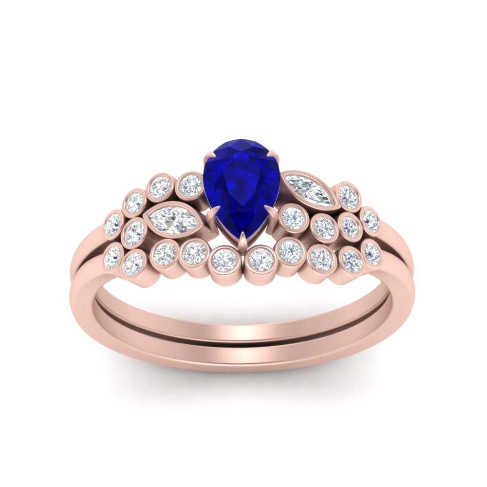 unique-pear-cluster-bezel-sapphire-bridal-ring-set-in-rose-gold-FDENS3110PEGSABL-NL-RG.jpg
