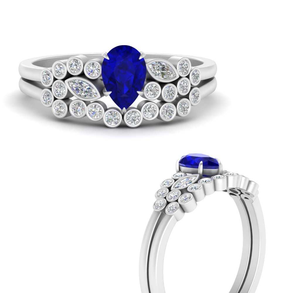 unique-pear-cluster-bezel-sapphire-bridal-ring-set-in-white-gold-FDENS3110PEGSABL-NL-WG.jpg