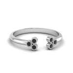 Load image into Gallery viewer, unique-promise-ring-for-her-with-black-diamond-in-14K-white-gold-FD8296RORGBLACK-NL-WG
