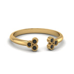 Load image into Gallery viewer, unique-promise-ring-for-her-with-black-diamond-in-14K-yellow-gold-FD8296RORGBLACK-NL-YG
