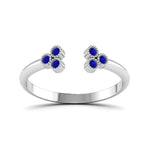 Load image into Gallery viewer, unique-promise-ring-for-her-with-blue-sapphire-in-14K-white-gold-FD8296RORGSABL-NL-WG
