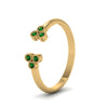Load image into Gallery viewer, unique-promise-ring-for-her-with-emerald-in-14K-yellow-gold-FD8296RORGEMGR-NL-YG