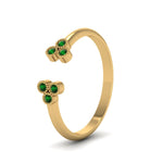 Load image into Gallery viewer, unique-promise-ring-for-her-with-emerald-in-14K-yellow-gold-FD8296RORGEMGR-NL-YG
