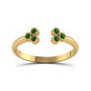 Load image into Gallery viewer, unique-promise-ring-for-her-with-emerald-in-14K-yellow-gold-FD8296RORGEMGR-NL-YG