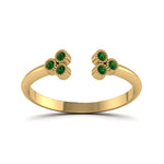 Load image into Gallery viewer, unique-promise-ring-for-her-with-emerald-in-14K-yellow-gold-FD8296RORGEMGR-NL-YG
