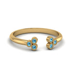 Load image into Gallery viewer, unique-promise-ring-for-her-with-ice-blue-topaz-in-14K-yellow-gold-FD8296RORGICBLTO-NL-YG
