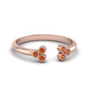 Load image into Gallery viewer, unique-promise-ring-for-her-with-orange-sapphire-in-14K-rose-gold-FD8296RORGSAOR-NL-RG