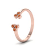 Load image into Gallery viewer, unique-promise-ring-for-her-with-orange-sapphire-in-14K-rose-gold-FD8296RORGSAOR-NL-RG